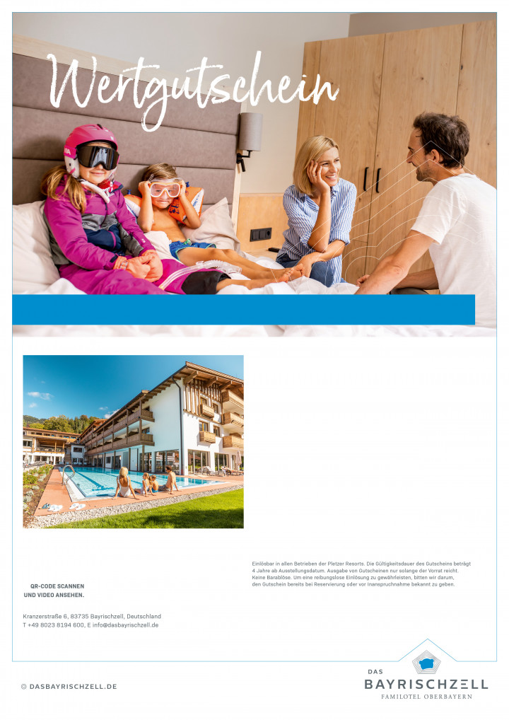 Das Bayrischzell Wertgutschein